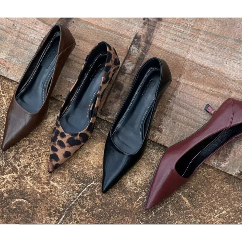Women Shoes Size - 2024 여성 섹시한 하이힐 부르고뉴 누드