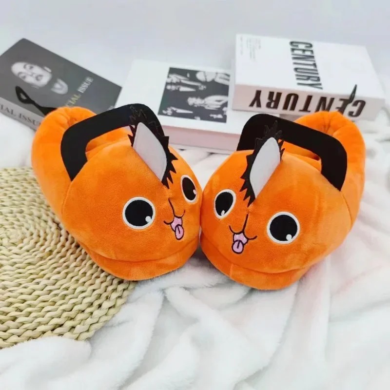 애니메이션 체인소맨 포치타 하우스 슬리퍼 겨울 신발 여 - Women'S Shoes For Fall 리뷰 및 가격