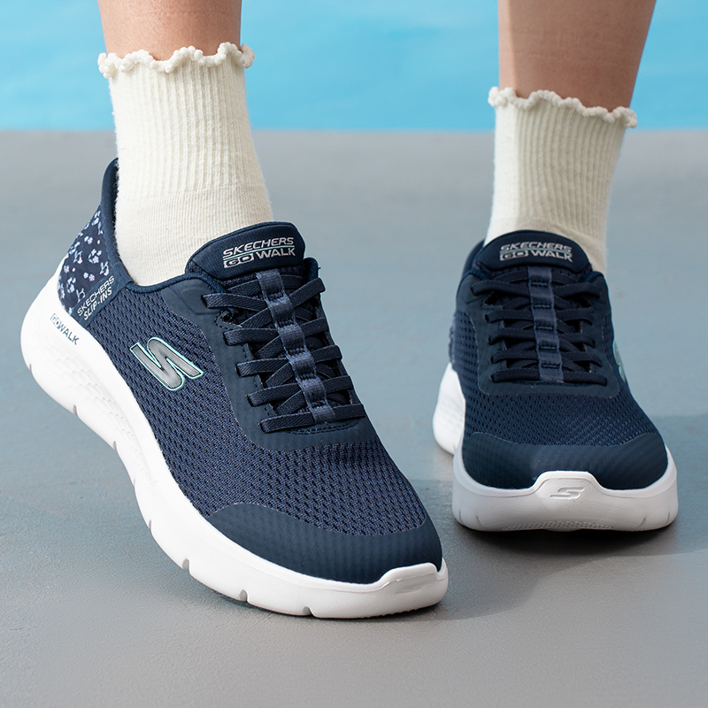 스케쳐스 125525-NVY 여성 슬립온 핸즈프리 워킹 - Women Shoes Skechers 리뷰 및 가격