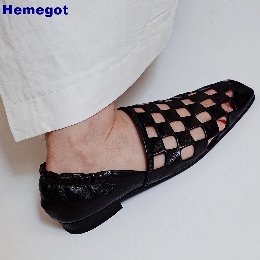 여성용 블랙 케이지형 플랫 샌들 2026 스퀘어 토 할 - Women Shoes Black 리뷰 및 가격