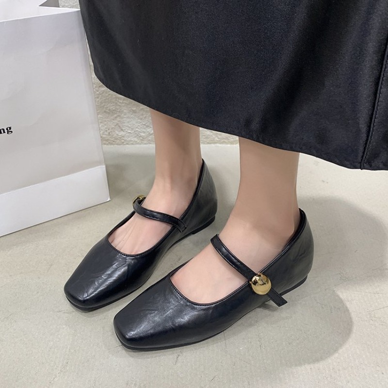 울트라 소프트 가죽 블랙 플랫 여성화 20266 신상  - Women Shoes Black 리뷰 및 가격