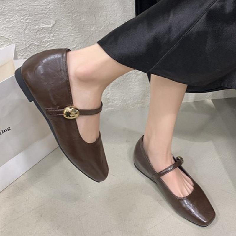 울트라 소프트 가죽 블랙 플랫 여성화 20266 신상  - Women Shoes Black 리뷰 및 가격