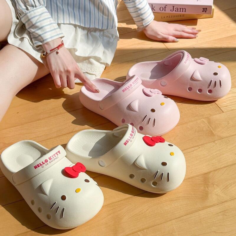 여아용 크록 슈즈 헬로키티 논슬립 여름 샌들 신상 산리 - Women'S Shoes Crocs 리뷰 및 가격