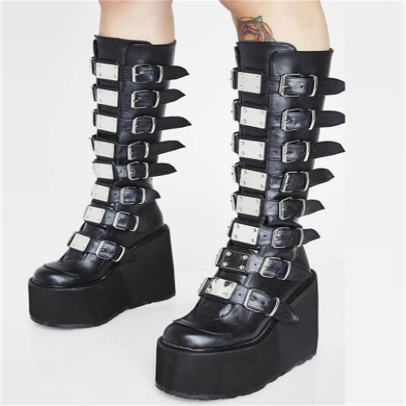 2025년 겨울 여성 부츠 웨지힐 하이힐 락 큰 사이즈 - Women Shoes Big W 리뷰 및 가격
