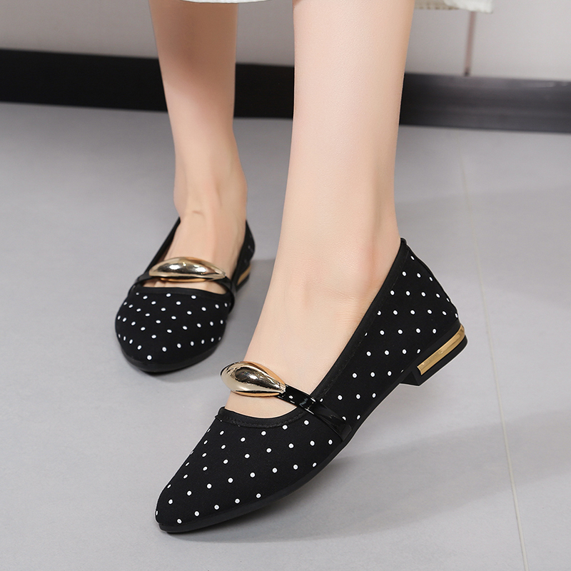 봄과 가을 우아한 포인티드 섹시 로우힐 캐주얼 슈즈 유 - Women Shoes Heels 리뷰 및 가격