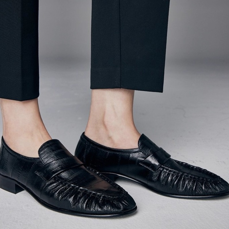 럭셔리 여성 신발 여성을위한 새로운 수제 정품 가죽 로 - Women Shoes Heels 리뷰 및 가격