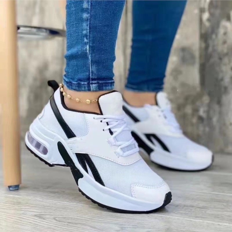 숙녀 운동화 36-43 가을 새로운 레이스 업 웨지 플 - Women Shoes Skechers 리뷰 및 가격