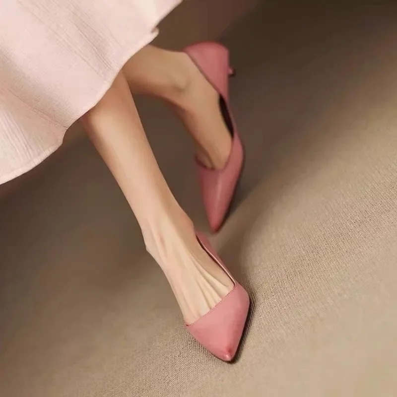 여성용 뾰족코 스틸레토 힐 패션 다용도 섹시한 라이트  - Women Shoes Heels 리뷰 및 가격