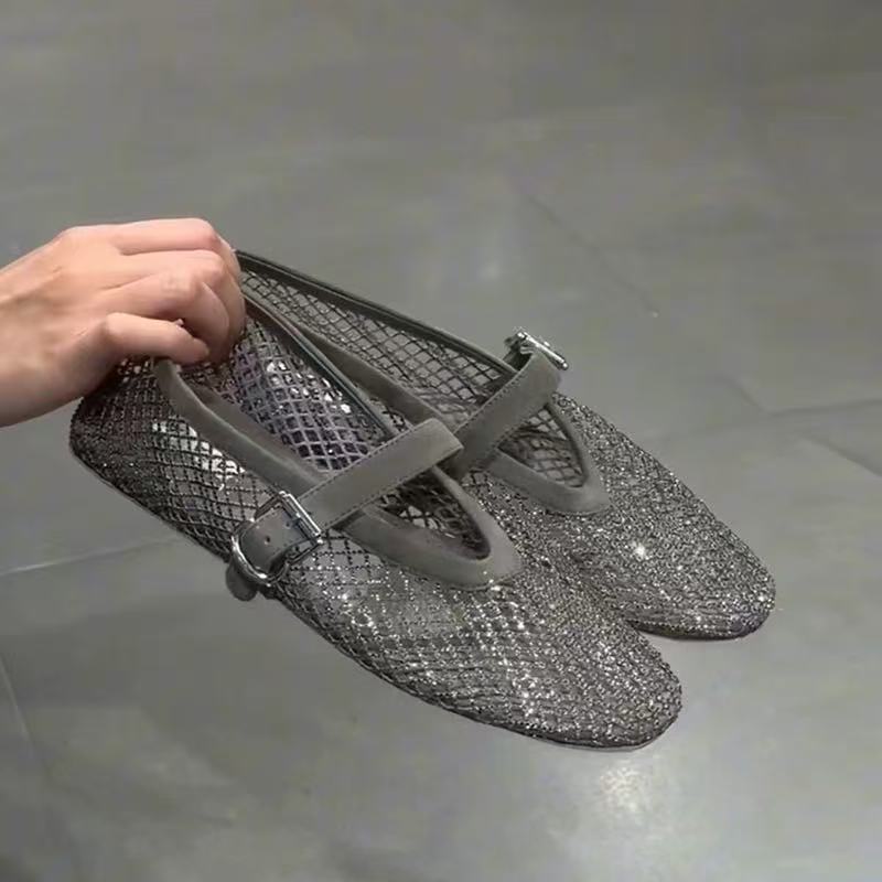 속이 빈 라인스톤 바오토우 샌들 여성용 2026 신상  - Women Shoes Heels 리뷰 및 가격