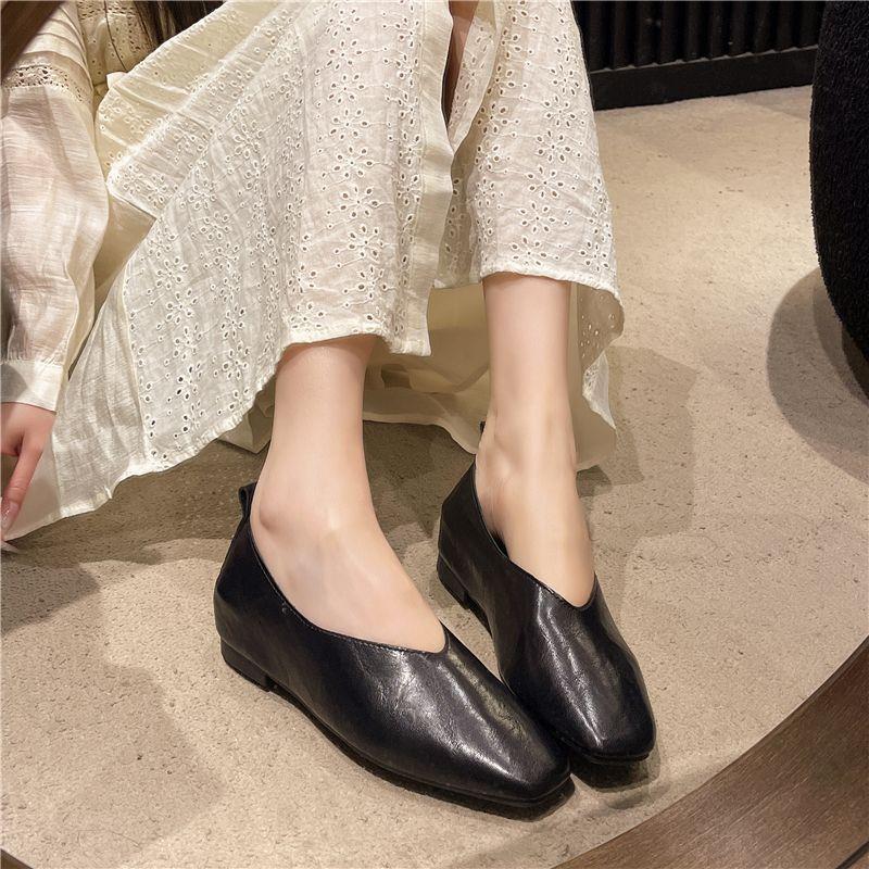 패션 신발 여성용 로퍼 정품 가죽 고급 실버 힐 스퀘어 - Slingback Pumps Women 리뷰 및 가격