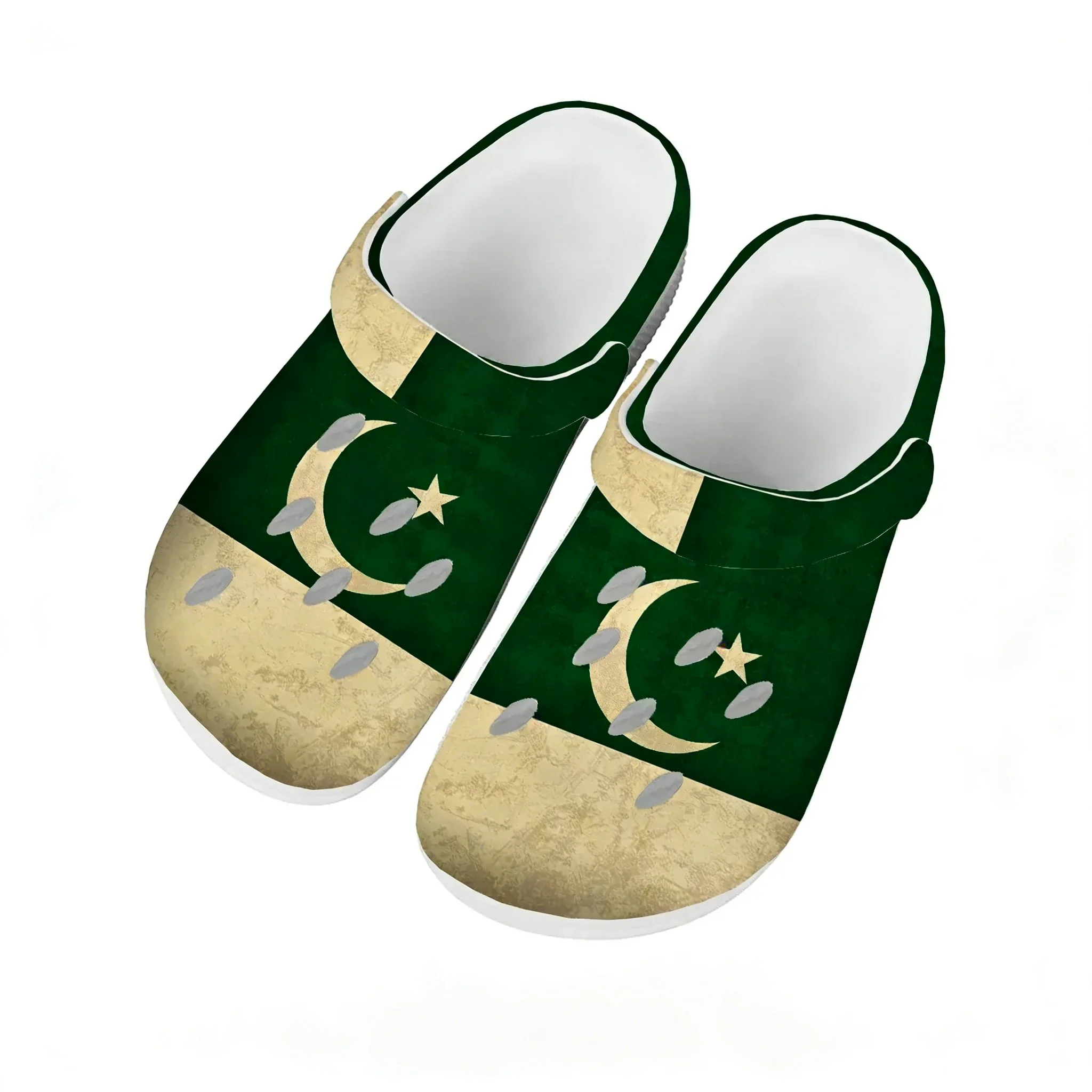 파키스탄 국기 워터 슈즈 남성 여성 편안한 홈 가든 클 - Women'S Shoes In Pakistan 리뷰 및 가격