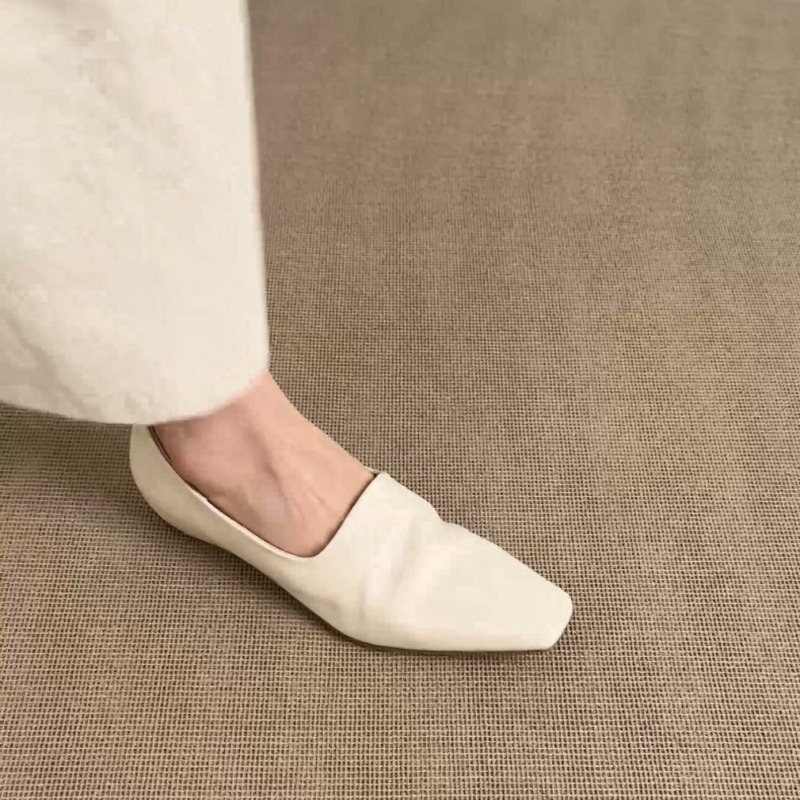 레트로 플랫 로퍼 여성용 슬립온 브리티시 스타일 스퀘어 - Slingback Pumps Women 리뷰 및 가격