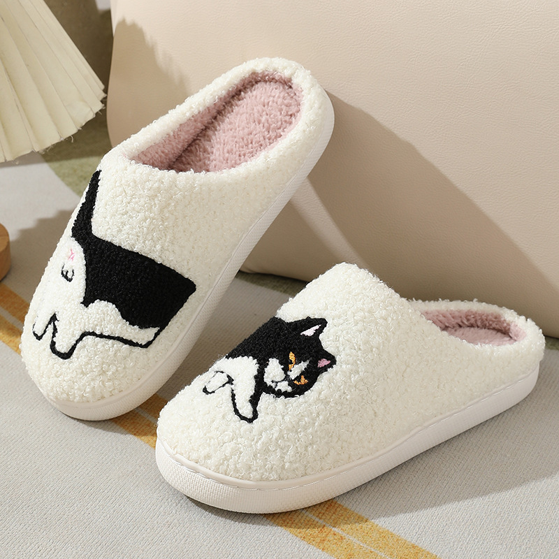겨울 플러시 귀여운 다크스훈트 자수 홈 슬리퍼 여성 실 - Women'S Shoes For Fall 리뷰 및 가격