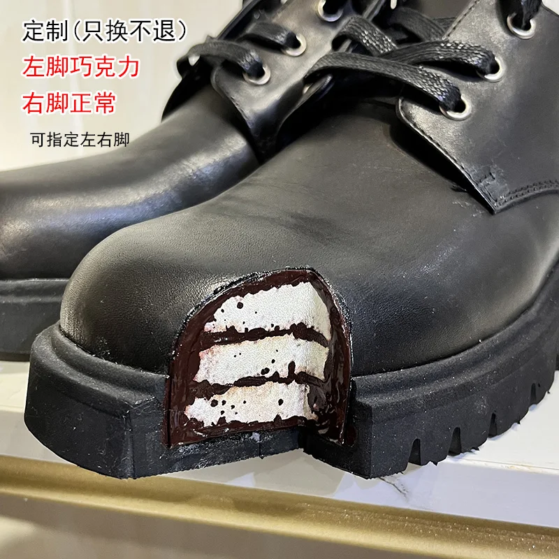 케이크 두꺼운 밑창 더비 슈즈 블랙 가죽 신발 2026 - Women Shoes Black 리뷰 및 가격